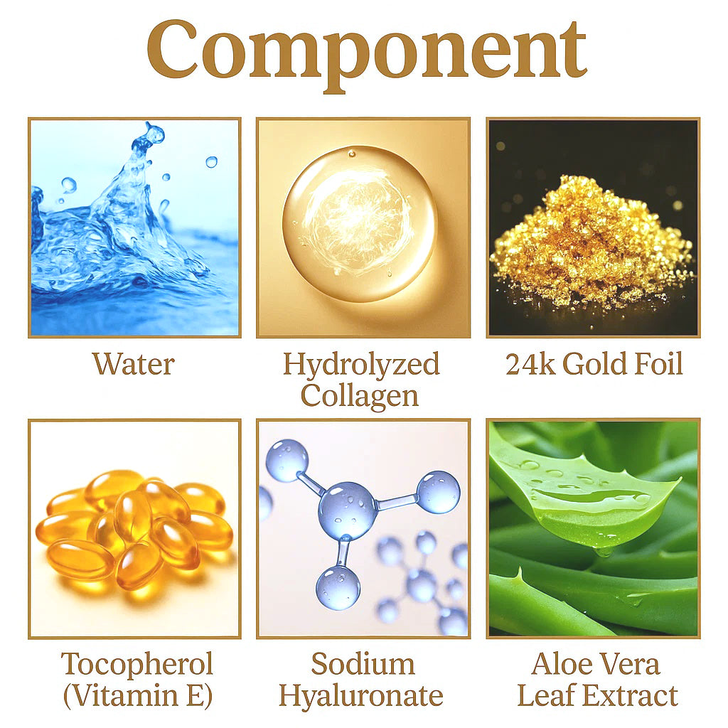 Under-Eye Gold Collagen Patches (12 Pairs)