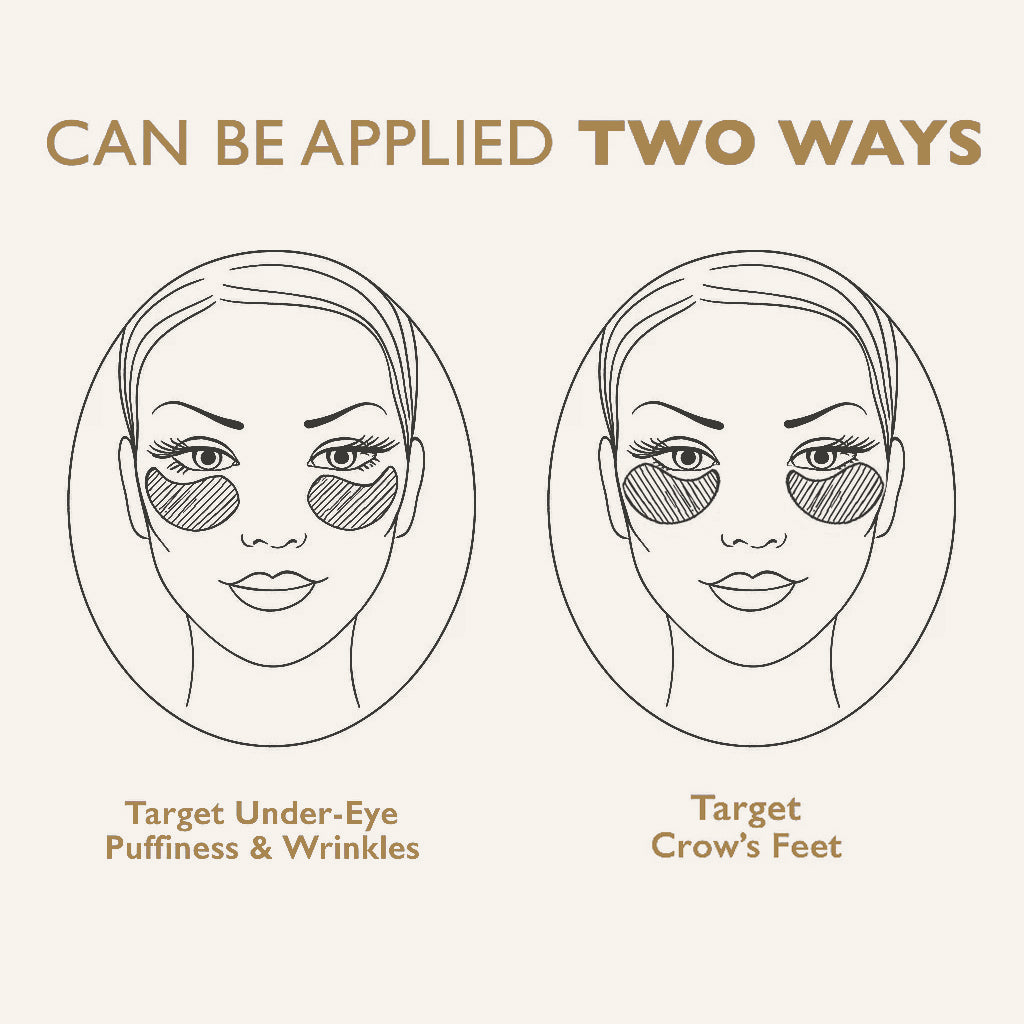 Under-Eye Gold Collagen Patches (12 Pairs)