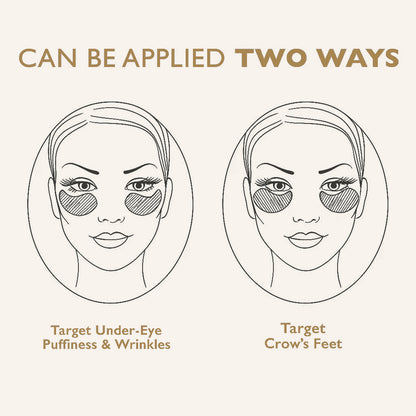 Under-Eye Gold Collagen Patches (12 Pairs)